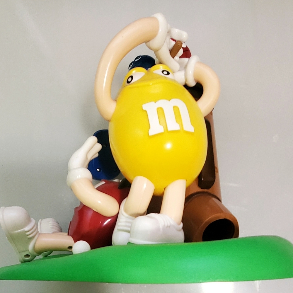 Vintage Rare M&M Golfing Candy Dispenser